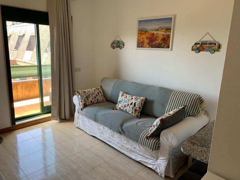 Apartamentos En Playa De Samil Primera Linea De Playa Pe Na Areia Comarca de Comarca de Vigo Buitenkant foto
