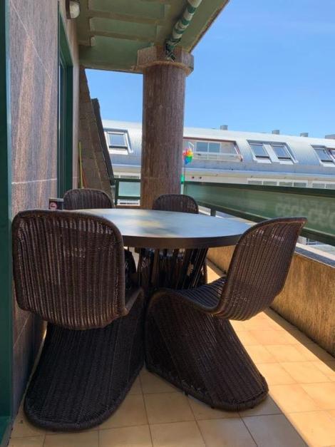 Apartamentos En Playa De Samil Primera Linea De Playa Pe Na Areia Comarca de Comarca de Vigo Buitenkant foto